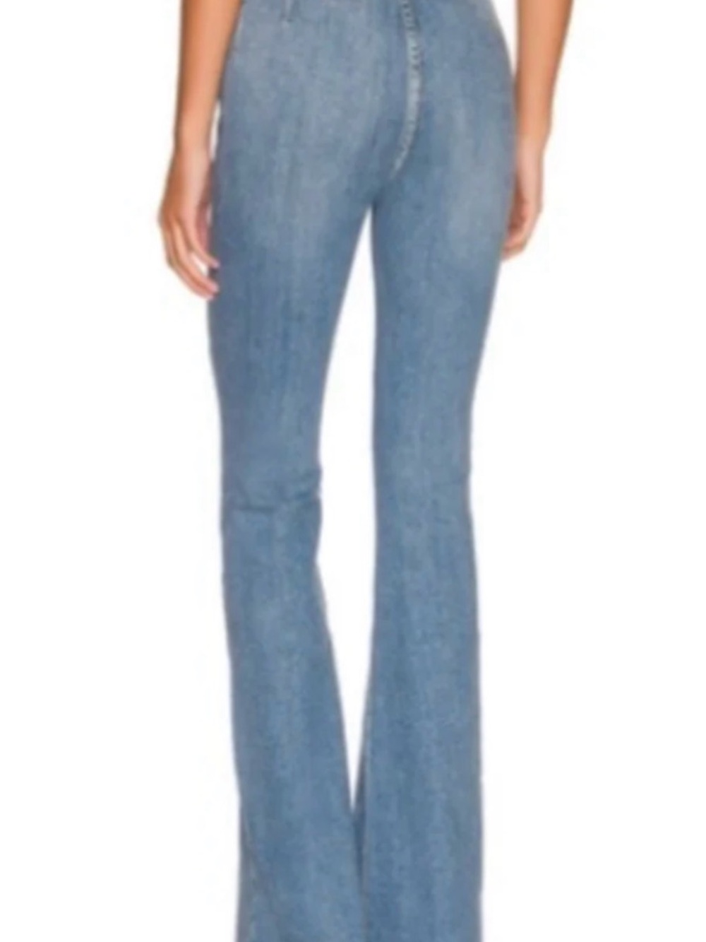 Free People We The Free Jayde Kick Flare Jeans Size 27 Retro Style High Waisted - Picture 2 of 6